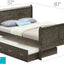 Elegant Trundle Bed With Timeless Charm