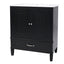Vintage Style 30" Bathroom Vanity With Sink, Multi Functional Storage, Soft Closing Door - Black
