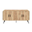Rowan - 63" Sideboard/TV Console - Natural