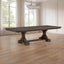 Augusta - Rectangle Dining Table - Rustic Brown