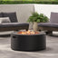 Round Iron Fire Pit With 40, 000 Btu