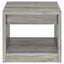 Nuberg - 2 Piece And End Table Set With Storage Drawers - Gray