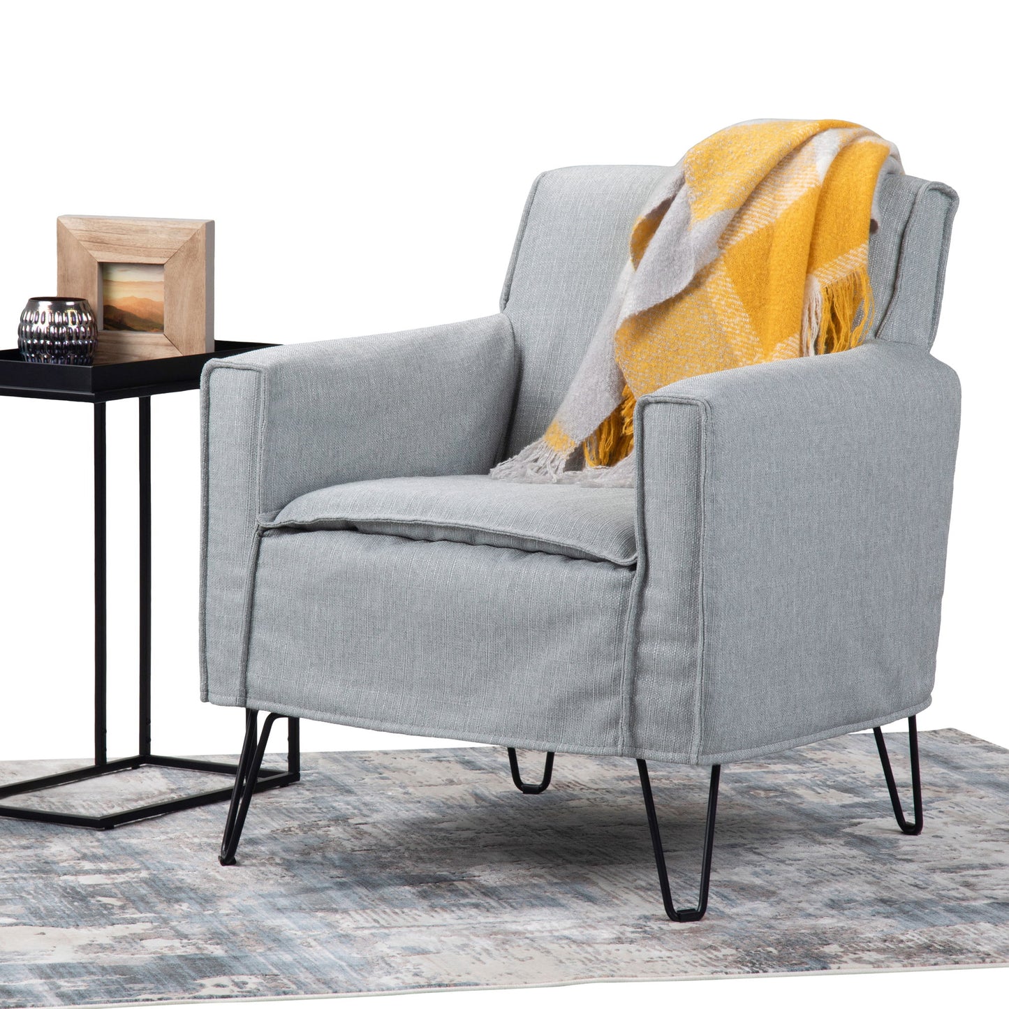 Warren - Accent Chair With Hairpin Legs