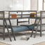 L Shaped Bunk Bed With Ladder
