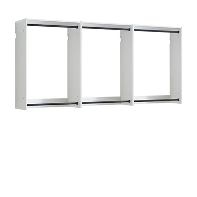 Devi - Wall Mounted Wood Closet System, Modular Units