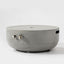 Propane Gas Fire Pit Bowl, 40000 Btu, Round For Outside - Gray