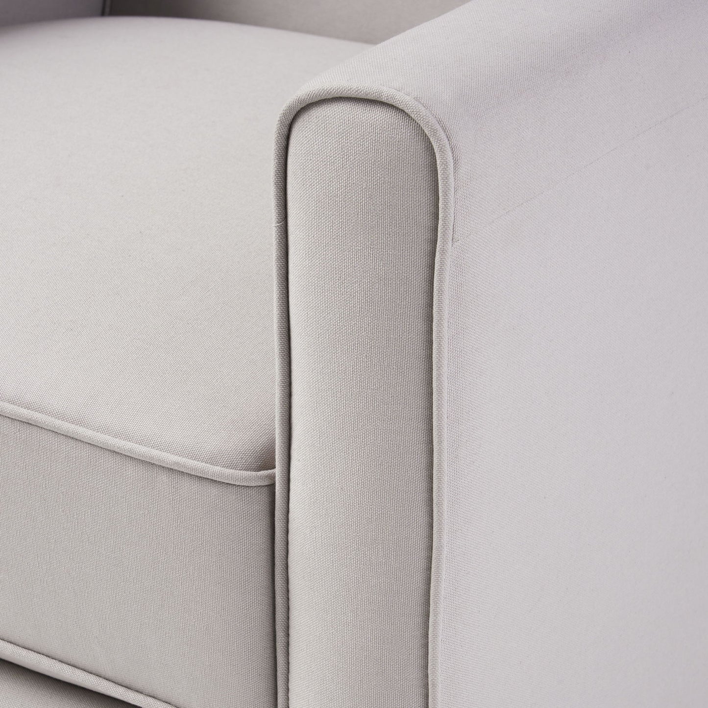 Upholstered Push Back Recliner Chair For Living Room