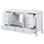 Bathroom Vanity With Separate Sink, Soft Close Doors And 4 Drawers
