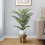 28" Tall, Artificial Plant, Palm Tree, Indoor, Faux, Fake, Floor, Greenery, Potted, Real Touch, Decorative - Green / White
