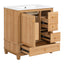 Freestanding Bathroom Vanity With Sink, Soft Close Doors & Drawers, Ample Storage - Wood