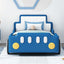 Race Car Shaped Platform Bed With Wheels
