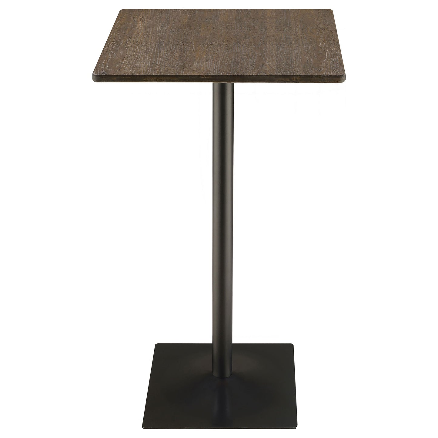 Staccato - 3 Piece Square Bar Table Set - Dark Brown