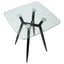 Clara - Mid Century Modern Square Table