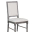 Leventis - Weathered Side Chair - Cream / Gray