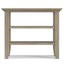 Acadian - Narrow Side Table, Handcrafted