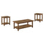 Castleton - Coffee And End Table Set With Storage
