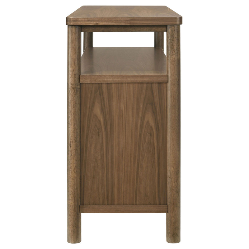 Graham - Sideboard With Open Shelf - Walnut