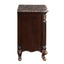 Constantine - Nightstand With Marble Top - Cherry