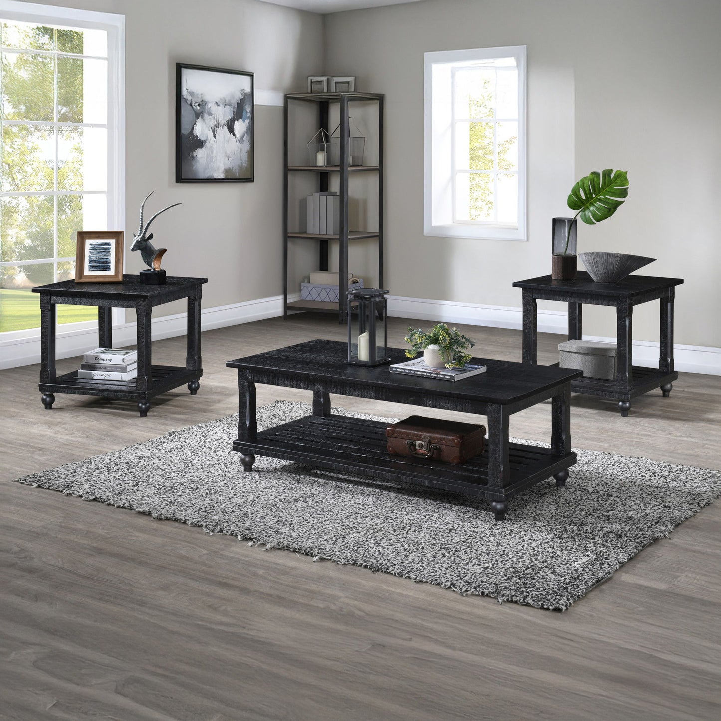 Cade - 3 Piece Occasional Set (1 Coffee & 2 End Tables)