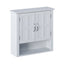 Multi Functional Wall Mounted Cabinet With Adjustable Shelves For Bathroom