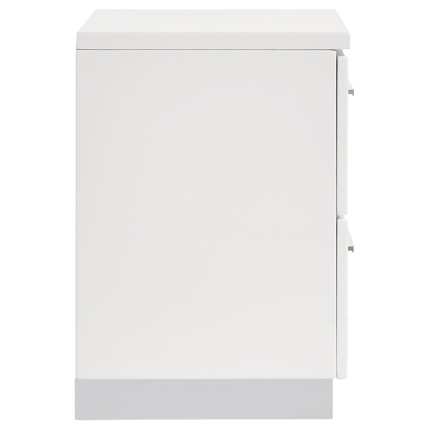 Dulcey - 2 Drawer Nightstand - Gloss White