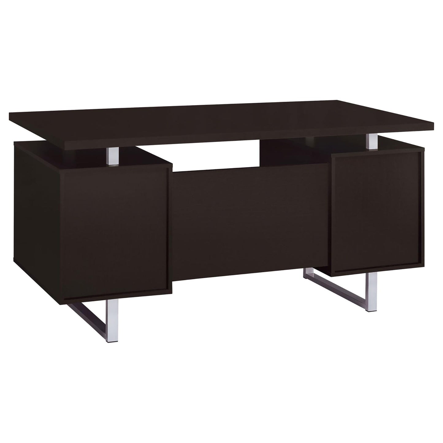 2 Drawer Floating Top Office Desk