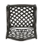 Luminea - Outdoor Aluminum Dining Chair With Scroll Design, Lattice Pattern And Cabriole Legs - Bronze