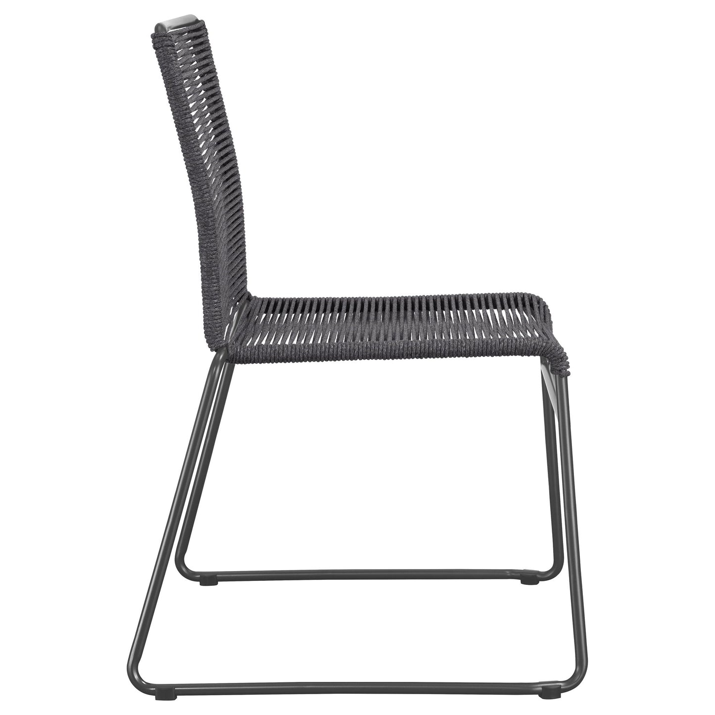 Jerome - Stackable Side Chair (Set of 2) - Charcoal