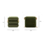 Monarch - Squared Upholstered Ottoman