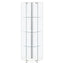 Tenley - 4 Shelf Curio Cabinet With Hexagonal Design