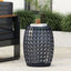 Modern Design, Metal End Table, Large