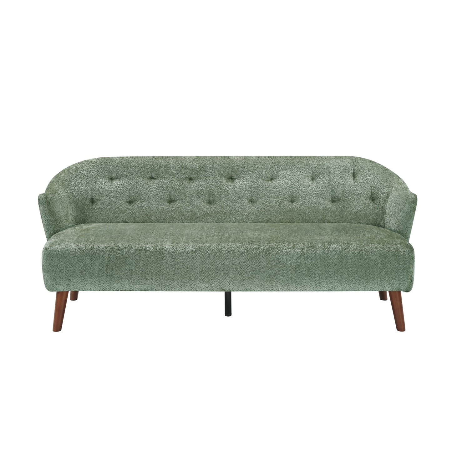 3 Seater Tufted Upholstered Couch Comfy Living Room Sofa
