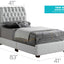 Tufted Upholstered Bed