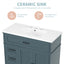 Bathroom Vanity With Sink, Freestanding Cabinet & Drawers
