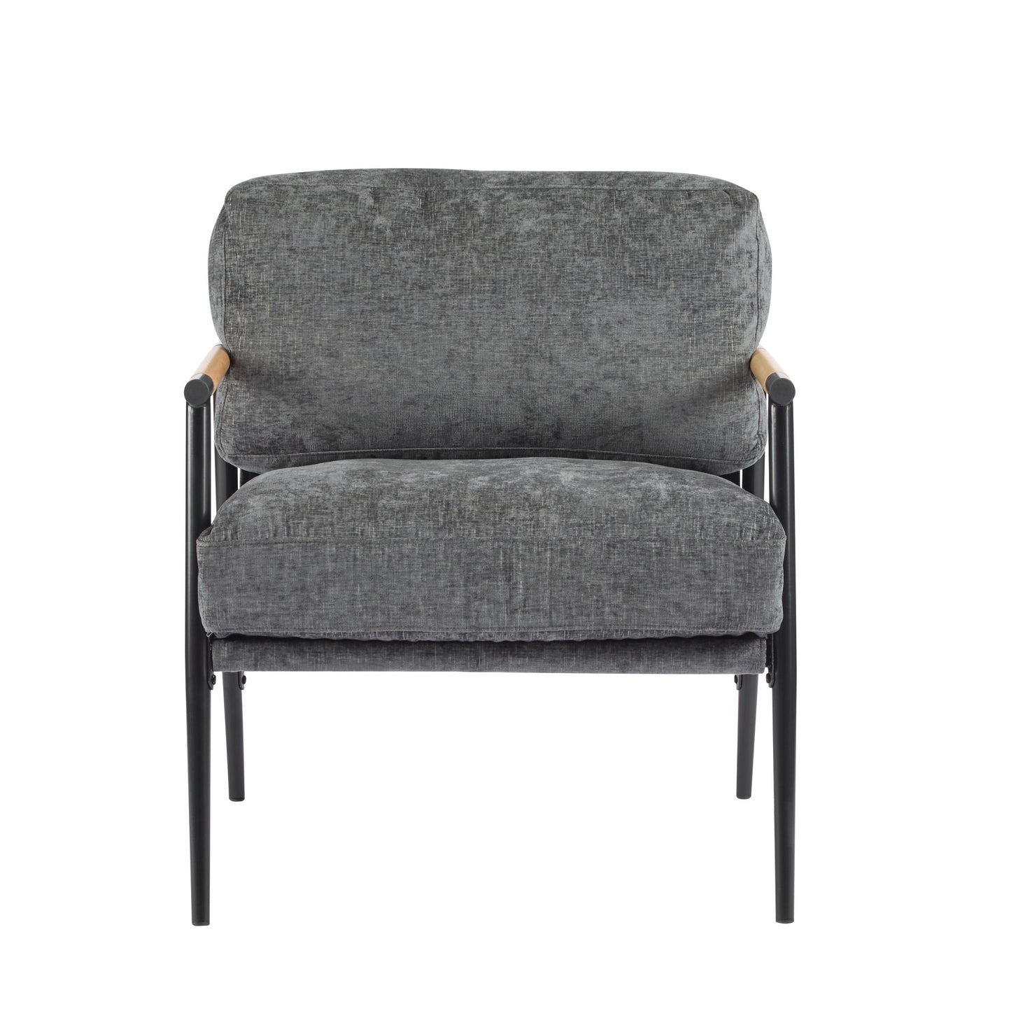 Modern Accent Chair With Cushions, Cozy Seating