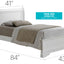 Sleigh Bed With Low Footboard