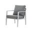 Modern Lounge Chair With Rope Accents And Cushions