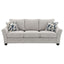 Mingle ] Upholstered Sofa - Light Gray