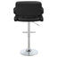 Adjustable Bar Stool With Upholstery