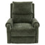 Manual Recliner Massage Chair With Swivel Rocker, 8 Massage Modes, Side Storage Pocket