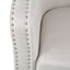 Modern Upholstered Swivel Club Chair With Nailhead Trim