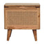 Larissa - Lid Up Storage Stool - Oak