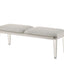 Laveda - Boucle Bench - Light Gray / White