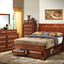 Dovetailed Drawers Storage Bed
