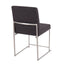 Fuji - Contemporary High Back Dining Chair, Modern Elegance (Set of 2)