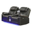 Challenger - LED Power Recliner Loveseat