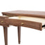 Dauphin - 3 Drawer Executive Desk - Brown