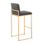 Fuji - Contemporary Design High Back Barstool