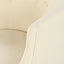 Contemporary Upholstered Club Chair With Button Tufting