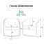 Luxurious Chair With 360 Degree Rotation
